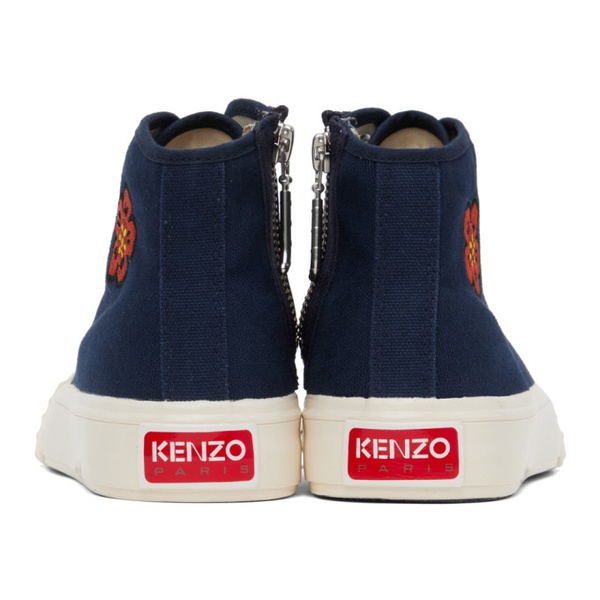  Navy Kenzo Paris Kenzoschool Sneakers 231387F127000