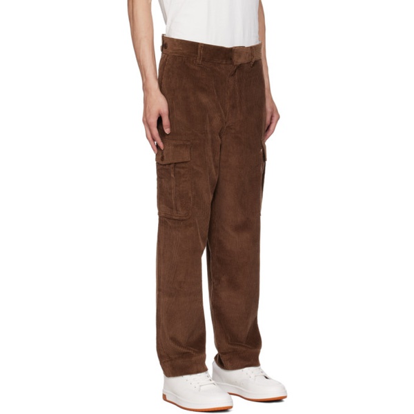  Brown Kenzo Paris Straight-Leg Cargo Pants 232387M188001