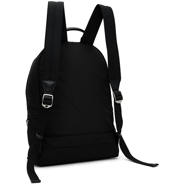  Black Kenzo Paris Kenzo Varsity Embroidered Backpack 242387F042000