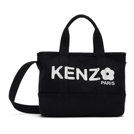 Black Kenzo Paris Kenzo Utility Small Tote 242387F049001