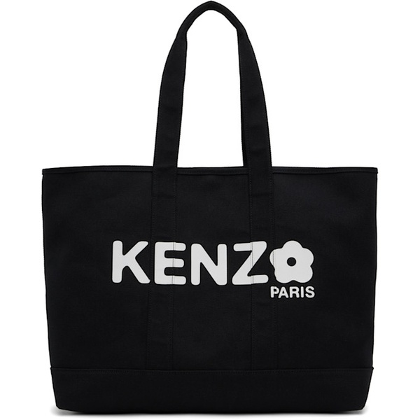  Black Kenzo Paris Kenzo Utility Large Tote 242387M172000
