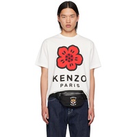 White Kenzo Paris Boke Flower T-Shirt 242387M213028