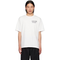 White Kenzo Paris Constellation T-Shirt 242387M213002