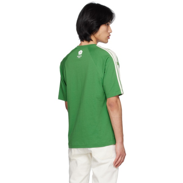  Green Kenzo Paris Kenzo Elephant T-Shirt 231387M213018
