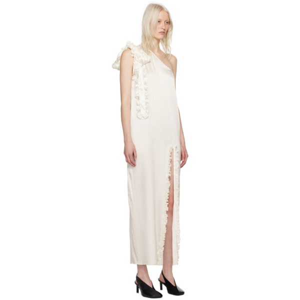  키카 바르가스 Kika Vargas SSENSE Exclusive White Aretha Maxi Dress 241593F055004