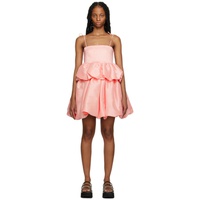 키카 바르가스 Kika Vargas SSENSE Exclusive Pink Serena Minidress 231593F052037