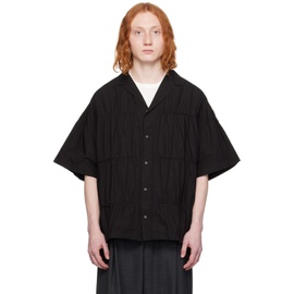 Kolor Black Cinched Shirt 241523M192001