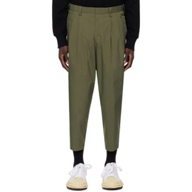 Kolor Khaki Pleated Trousers 241523M191002