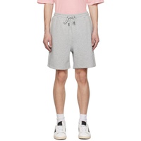 수비 Ksubi Gray 4 X 4 Trak Shorts 232088M193013