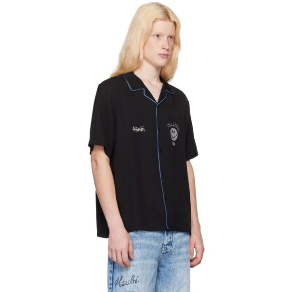  수비 Ksubi Black Zine Resort Shirt 241088M192013