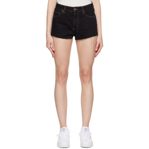  수비 Ksubi Black Kali Denim Shorts 241088F088012