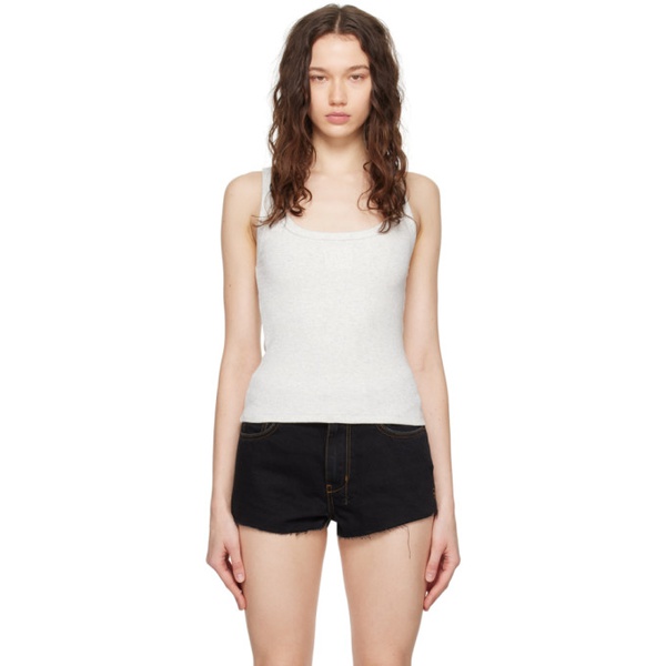  수비 Ksubi 오프화이트 Off-White Stacked Origin Tank Top 241088F110013