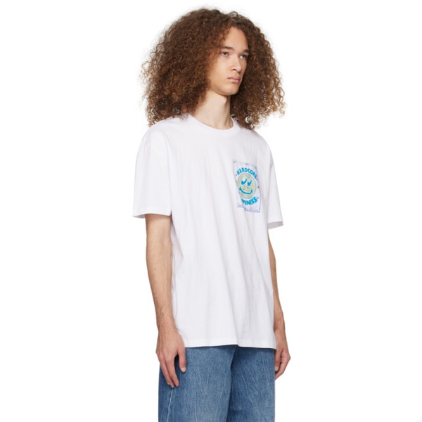  수비 Ksubi White Hardcore Biggie T-Shirt 241088M213017