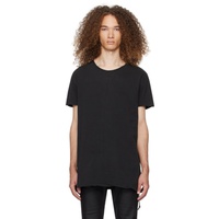 수비 Ksubi Black Seeing Lines T-Shirt 241088M213005