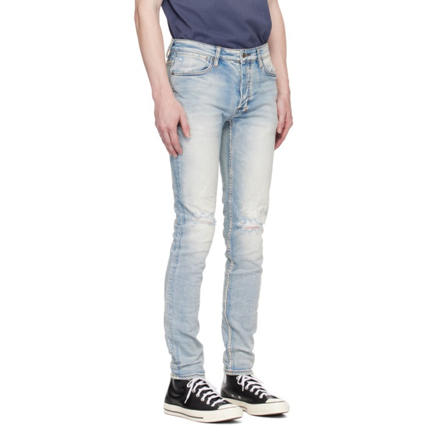  수비 Ksubi Blue Van Winkle Jeans 241088M186076