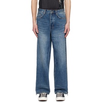 수비 Ksubi Indigo Trippie Redd 에디트 Edition Maxx Zip Trip Jeans 241088M186085