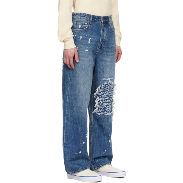  수비 Ksubi Blue Maxx Jeans 241088M186064