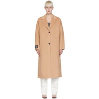 수비 Ksubi Beige Kamille Coat 222088F059000