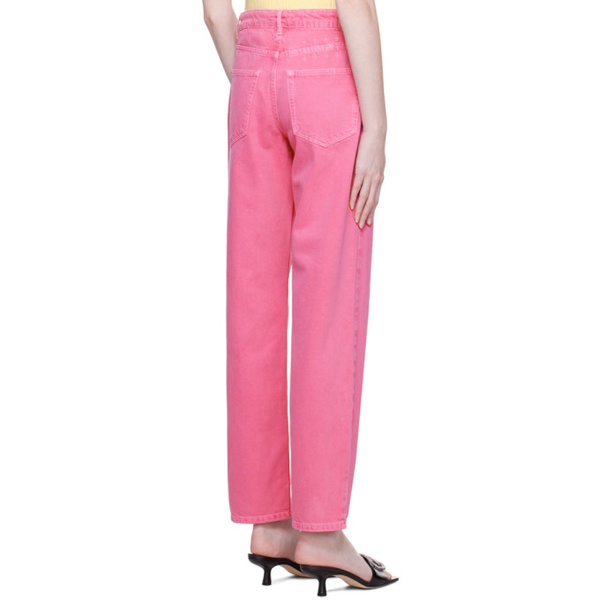  수비 Ksubi Pink Brooklyn Jeans 231088F069000