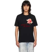 수비 Ksubi Black Rose Garden Biggie T-Shirt 232088M213012