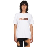 수비 Ksubi White Ecology Kash T-Shirt 232088M213009