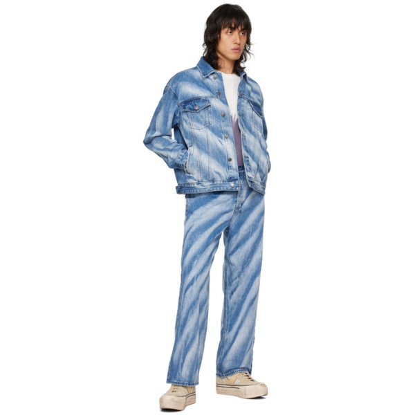  수비 Ksubi Blue Maxx Kaos Jeans 232088M186022