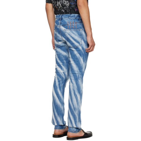  수비 Ksubi Blue Chitch Kaos Jeans 232088M186021