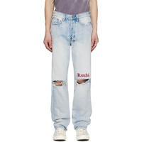 수비 Ksubi Blue Anti K Jeans 232088M186002