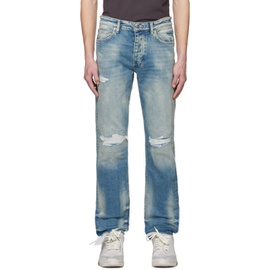 수비 Ksubi Blue Hazlow Tektonik Jeans 231088M186053