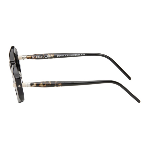  쿠보라움 Kuboraum Black & Tortoiseshell P15 Sunglasses 241872M134019
