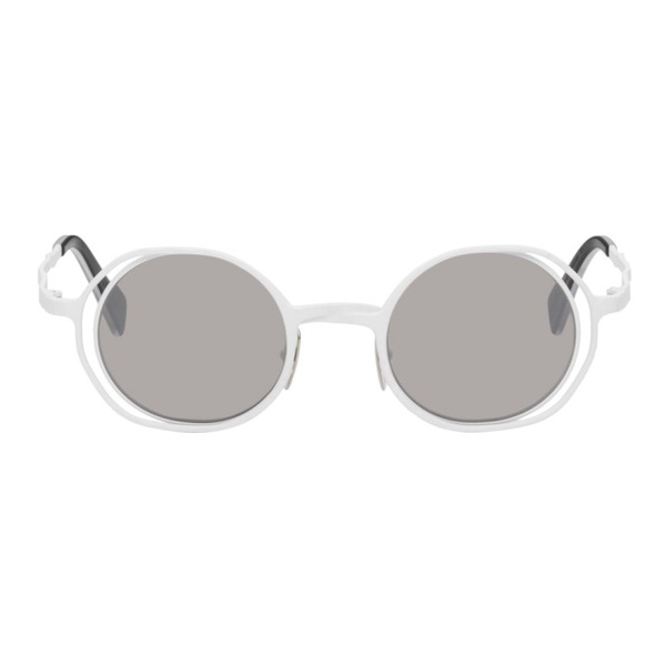  쿠보라움 Kuboraum White H11 Sunglasses 231872M134006