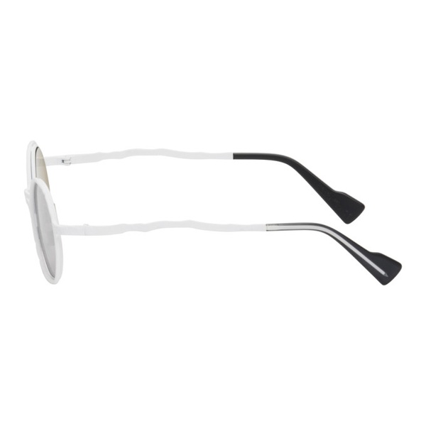  쿠보라움 Kuboraum White H11 Sunglasses 231872M134006