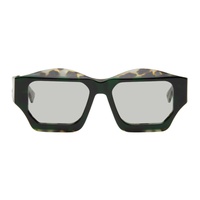 쿠보라움 Kuboraum Tortoiseshell F4 Sunglasses 241872M134024