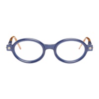 쿠보라움 Kuboraum Blue P6 Glasses 231872M133043