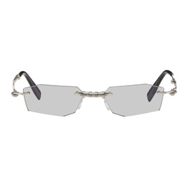 쿠보라움 Kuboraum Silver H40 Sunglasses 242872M134000