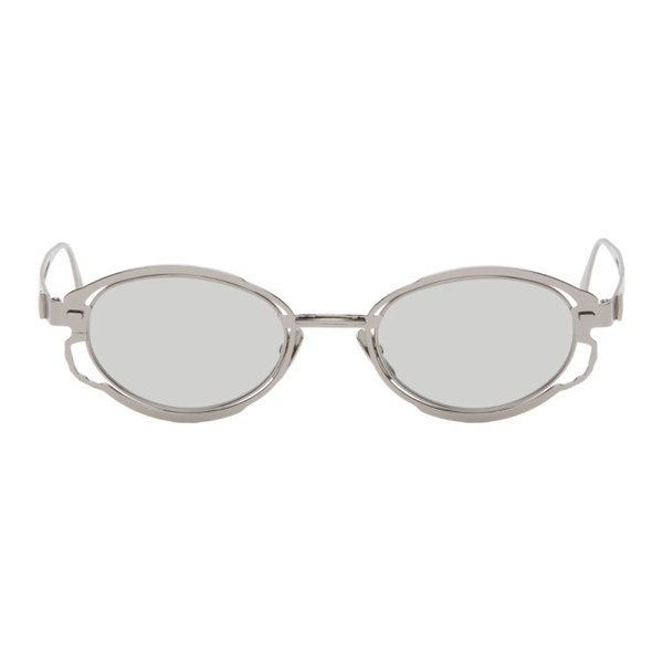  쿠보라움 Kuboraum Silver H01 Sunglasses 242872M134005