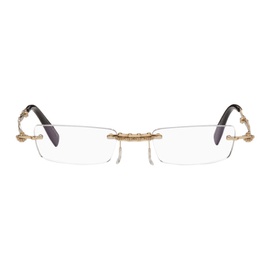 쿠보라움 Kuboraum Gold H41 Glasses 231872M133019