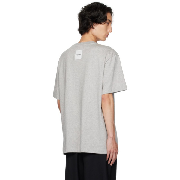  르셉템버 LE17SEPTEMBRE Gray Basic T-Shirt 232495M213001