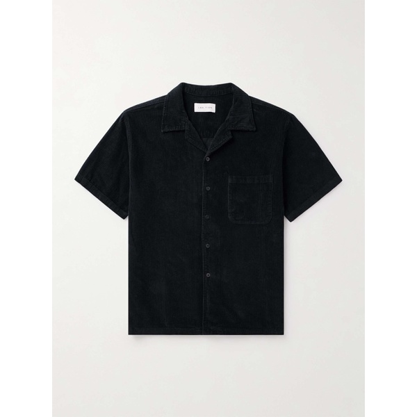  LES TIEN Camp-Collar Garment-Dyed Cotton-Corduroy Shirt 1647597324629498