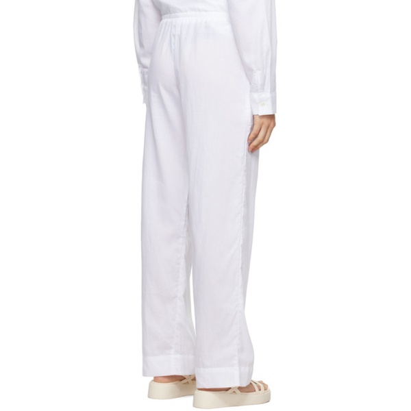  LESET White Yoko Pocket Trousers 232793F087002