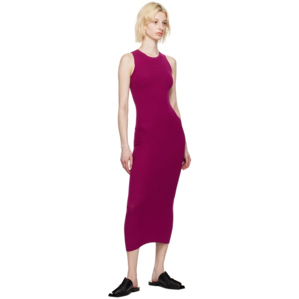  LESET Pink Grace Sleeveless Midi Dress 231793F054005