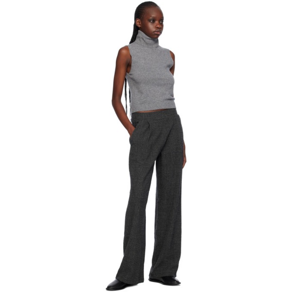  LESET Gray Austyn Trousers 241793F087006