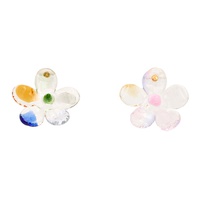 LEVENS JEWELS Multicolor Maxi Flor Earrings 242203F022013