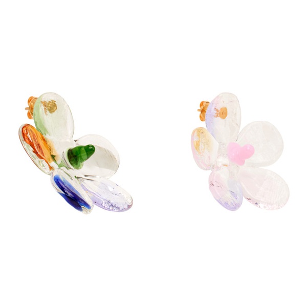  LEVENS JEWELS Multicolor Maxi Flor Earrings 242203F022013