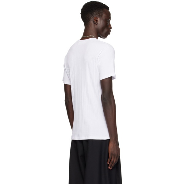  LGN Louis Gabriel Nouchi White Cutout T-Shirt 241617M213000
