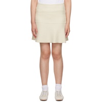 리사 양 LISA YANG 오프화이트 Off-White The Noa Miniskirt 232581F090002