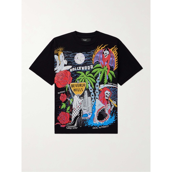  LOCAL AUTHORITY LA Temptation Shop Printed Cotton-Jersey T-Shirt 1647597315359201