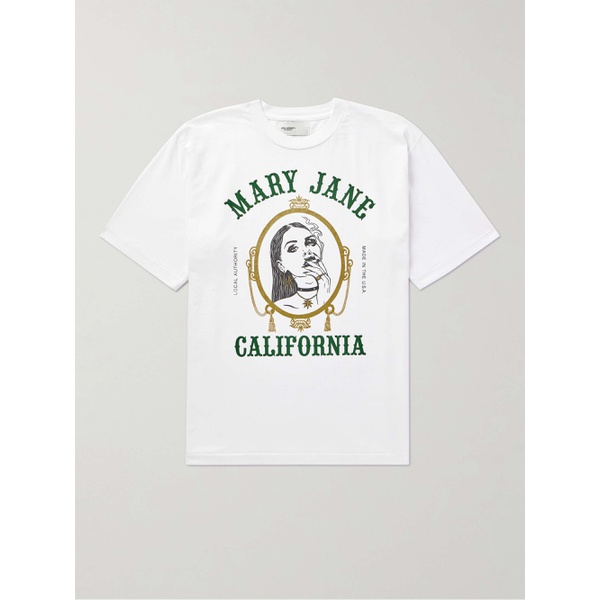  LOCAL AUTHORITY LA Mary Jane Printed Cotton-Jersey T-Shirt 1647597315359173
