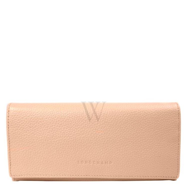롱샴 Longchamp Le Foulonne Powder Pink Wallet L3044021507