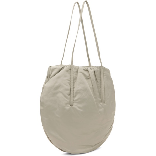  로우 클래식 LOW CLASSIC Gray Shirring String Shoulder Bag 241666F048001